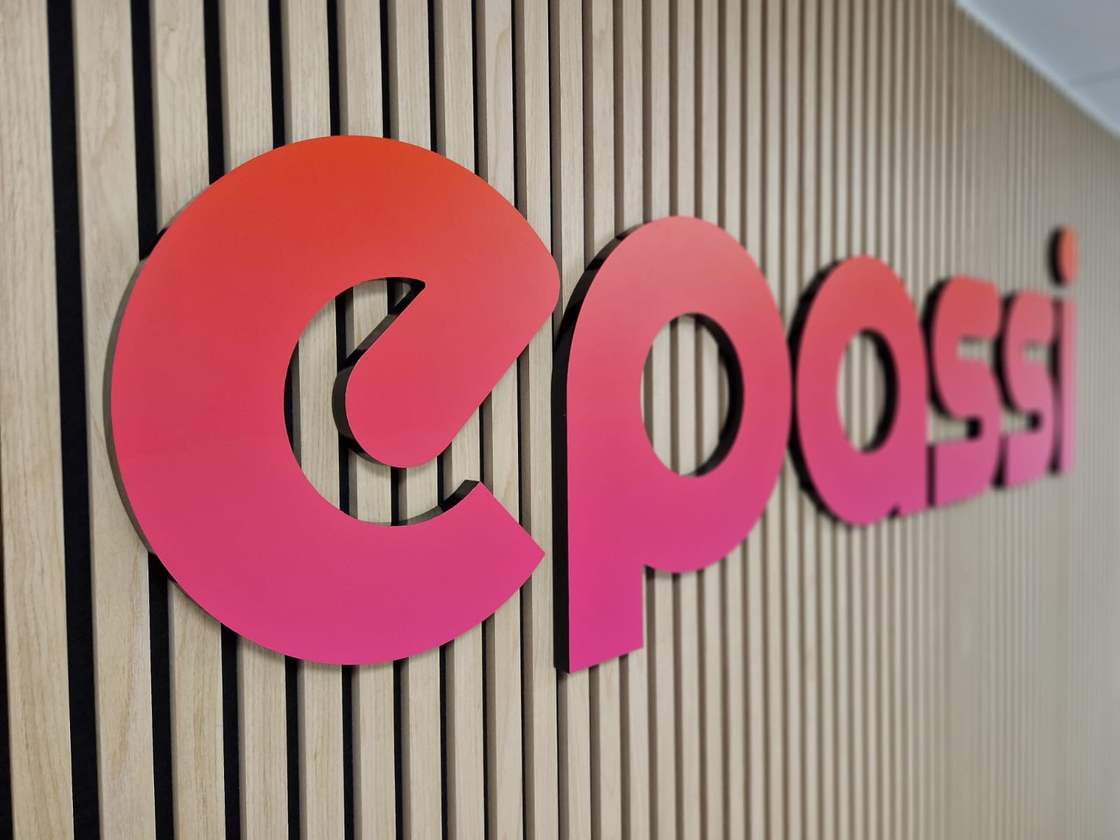 acrylic lettering signage