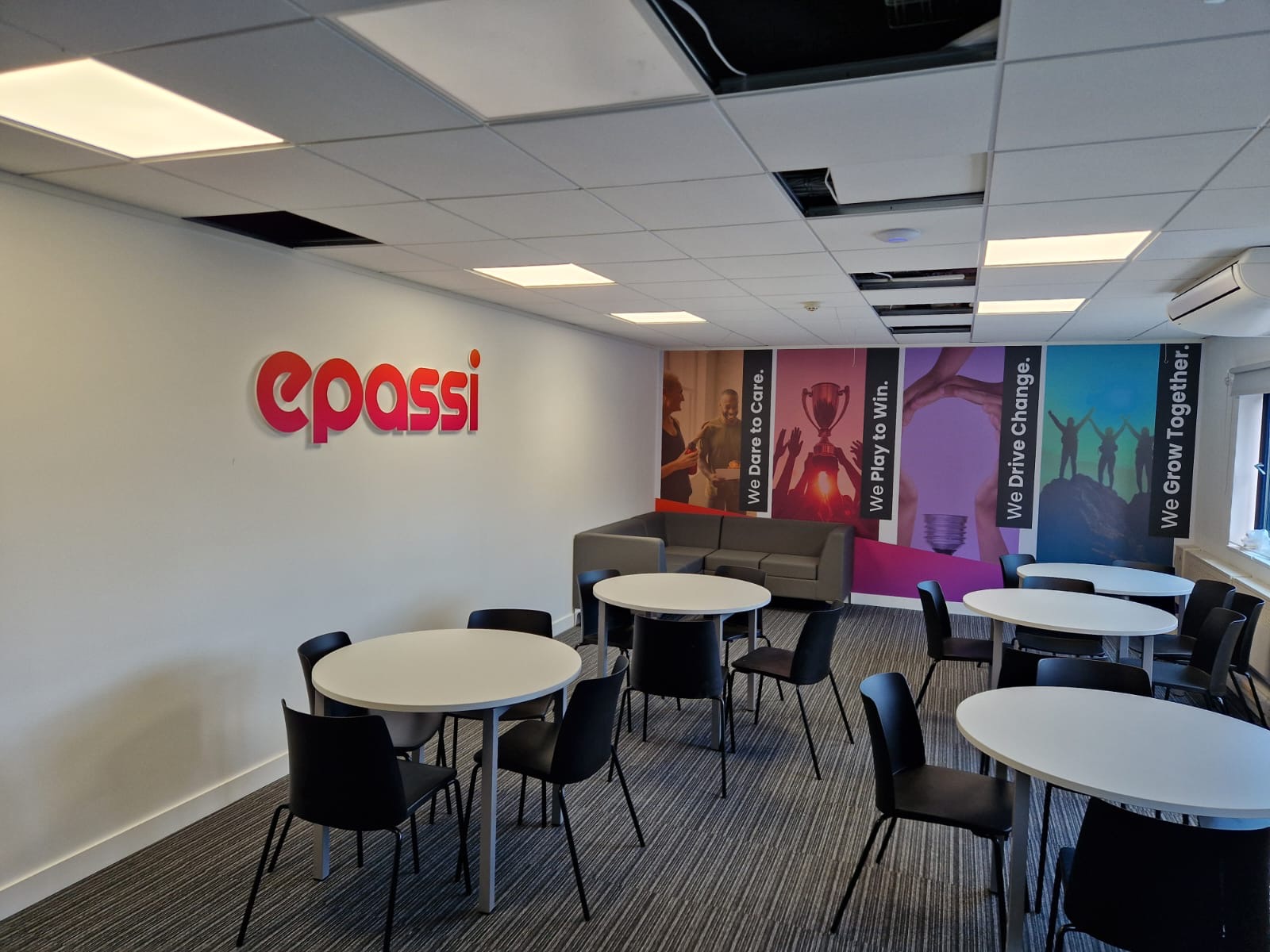 acrylic lettering signage